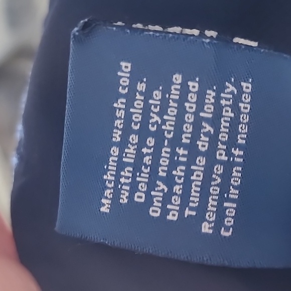 Reebok Navy Blue Track Jacket Mesh Lining - Picture 9 of 9